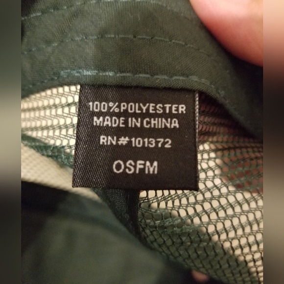 Budweiser genuine green printed trucker hat cap mesh snap back - Picture 3 of 9